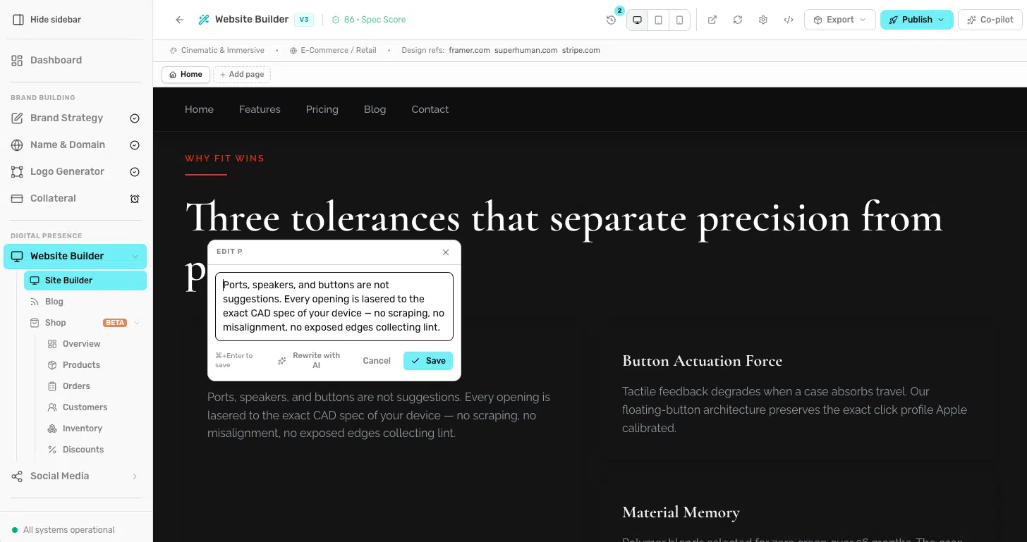 Building a White Label Website Builder Into Your Product, Without Building One